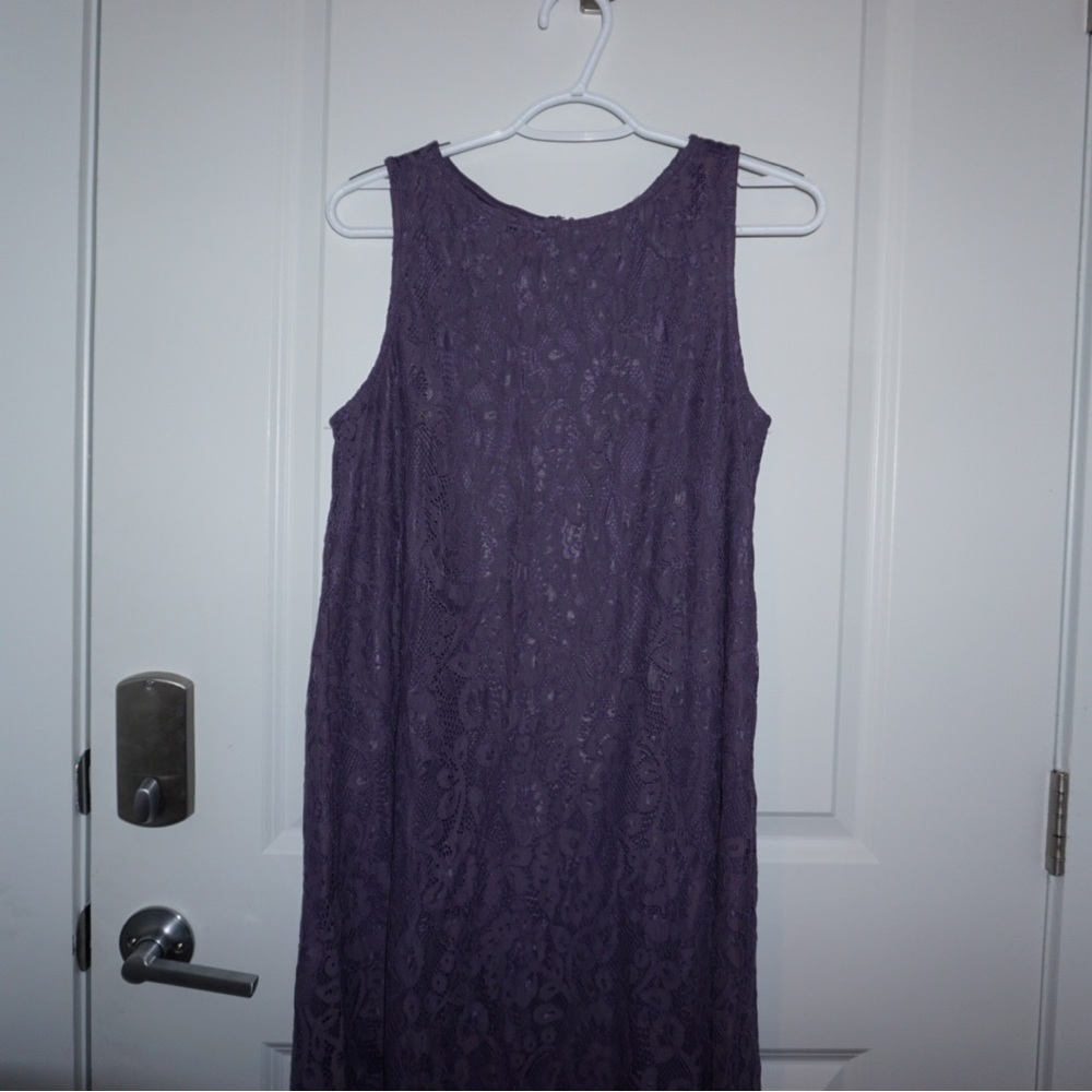 Purple dress